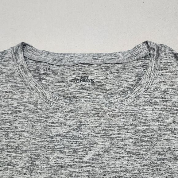 Hot‎ Chillys Clima-Tek Crew Baselayer Shirt Grey Heather Women's XL NWT - Picture 4 of 7